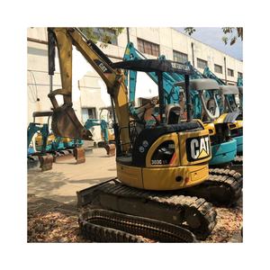 Excavatrice sur chenilles hydraulique d'occasion importée Caterpillar 303C Mini 3 tonnes D'occasion 304c 305.5 306D 307e Haute qualité - Product Image 1