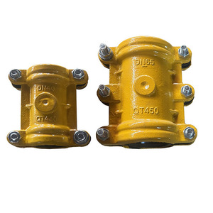 Abrazaderas para tuberías, abrazaderas dobles para tuberías Dn65 Qt450 de hierro fundido para la industria general - Product Image 1