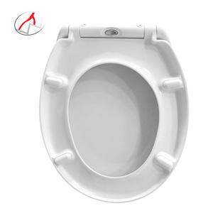 Asiento de inodoro Venta al por mayor Asiento de inodoro de urea de liberación rápida <span class=keywords><strong>Tapa</strong></span> de inodoro antibacteriana Cierre suave con fijación superior - Product Image 5