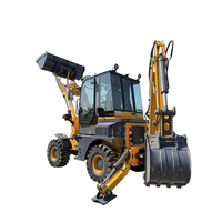 LIVRAISON GRATUITE Chargeuse-pelleteuse diesel, mini-chargeuse-pelleteuse 4x4, engin de terrassement