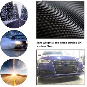 Alerón Delantero de Fibra de Carbono Real para Automóvil A3 S3 8V, Protector de Parachoques Delantero, Divisor de Mentón, Kits de Carrocería para <span class=keywords><strong>Audi</strong></span> A3 S3 2013 2014 2015 2016 - Product Image 3
