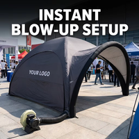 Tente gonflable publicitaire en PVC YTSF-D18 imperméable pour stand de salon professionnel, événements sportifs en plein air, auvent gonflable, gazebos