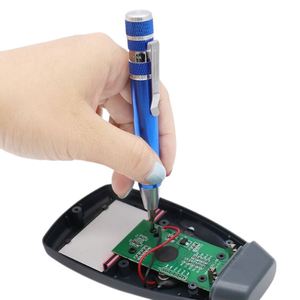 Kit de Destornilladores Magnéticos de Precisión de Bolsillo 8 en 1, Herramienta Multifuncional de Aleación de Aluminio para Relojes y Gafas - Product Image 3