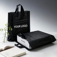 Sac fourre-tout en vinyle transparent écologique personnalisé avec logo, pour vêtements, t-shirts, sweats à capuche, chaussettes, chaussures