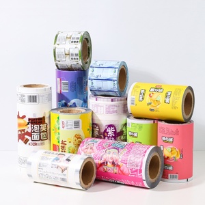 Película Laminada de Plástico Flexible Impresa Personalizada, Embalaje en Rollo a Prueba de Humedad para Alimentos, Película en Rollo para Envasado de Snacks - Product Image 4