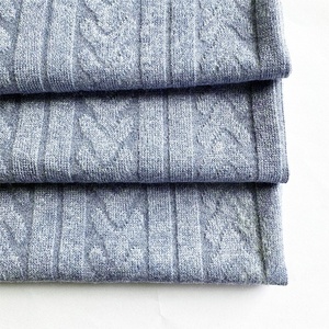 Nhà Máy <span class=keywords><strong>OEM</strong></span> Ntr/Rtn Jacquard Vải Dệt Kim <span class=keywords><strong>Rayon</strong></span> <span class=keywords><strong>Polyester</strong></span> Nylon Spandex Nhuộm Vải Sườn Cho Áo Len May Mặc - Product Image 4