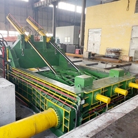 Presse à balles métalliques industrielle pour l'application de la gestion des déchets des usines de recyclage des déchets