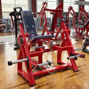 Equipo de gimnasio, máquina cargada, prensa de hombros sentados para culturismo, entrenamiento de fuerza, entrenamiento de brazos, prensa de hombros sentados - Product Image 4