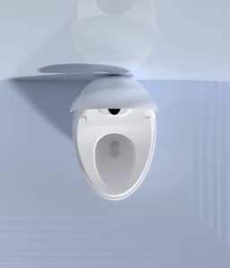 Hiện đại thông minh hình dạng trứng nhà vệ sinh mới đến tự động tuôn ra điều khiển từ xa ghế <span class=keywords><strong>s</strong></span>ưởi ấm <span class=keywords><strong>s</strong></span>àn màu đen gắn <span class=keywords><strong>S</strong></span>-trap cho khách <span class=keywords><strong>s</strong></span>ạn biệt thự - Product Image 4