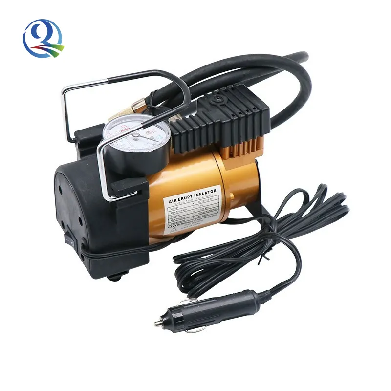 Chất lượng cao kim loại cầm tay điện xe Inflator bơm nhanh lốp xe lớn xi lanh đơn