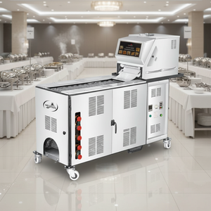 Sistema de cocina mega Premium cmsfc100 máquina de fabricación de Chapati completamente automática tipo transportador de acero inoxidable de alto rendimiento - Product Image 2