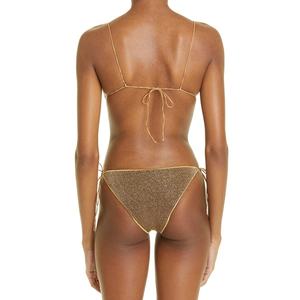 2023 New Style Sparkle-saturated Fabric Swimwear Female Sexy Bathing Suit <b>Swim</b> Wear Bikini - Product Image 5