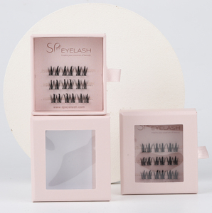 SP EYELASH no glue needed self adhesive cluster eyelash DIY segment extension kit Handmade Cluster Segmented Press On Lashes