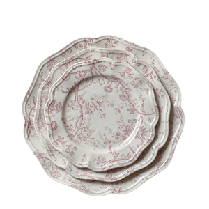 Flower Design Ceramic Dinner Plates Supplier Pastel Color Ceramic Plates - Product Image 6