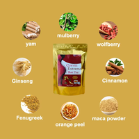 Poudre d'extrait de racine de Maca pour femmes, amélioration naturelle de la forme des hanches et des fesses, supplément nutritionnel quotidien à base de plantes