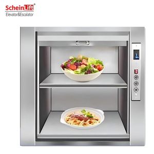 Montacargas Compacto para Cocina de 100 kg, 0.4 m/s, VFD, para 2-6 Pisos, Instalación Flexible en Suelo o Ventana, Disponible para Pedido Directo - Product Image 1