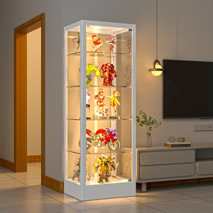 Vetrina Espositiva in Metallo e Vetro, Armadio per Esposizione e Conservazione per Negozi Commerciali e Collezioni - Product Image 1