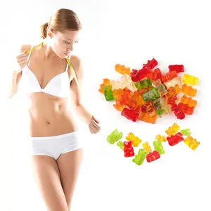 Wholesale Import Candy Weight Loss Product Customization Fruit Flavor Gummy Candies