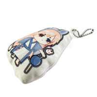 Porte-clés personnalisé Anime Krychain, Porte-clés en peluche de dessin animé, Fabricant de porte-clés en peluche courts et bidirectionnels sur mesure
