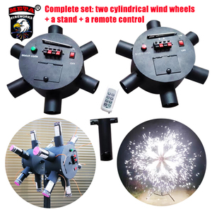Sistema di accensione fuochi d'artificio a forma rotonda per effetti scenici, fontane pirotecniche, ruote e mulini a vento rotanti, per matrimoni - Product Image 3