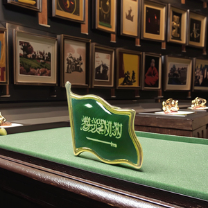 Bán buôn số lượng lớn saudi arabia cờ kim loại cho ve áo Pin huy hiệu vượt qua men thiết kế Crafted quốc gia cờ cho saudi arabia cho <span class=keywords><strong>DIS</strong></span> - Product Image 2