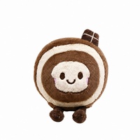 Masque pour les yeux en peluche de dessin animé et oreiller de voyage 2-en-1, rembourrage en coton PP, oreiller portable pour le bureau/les voyages, pour dormir en avion