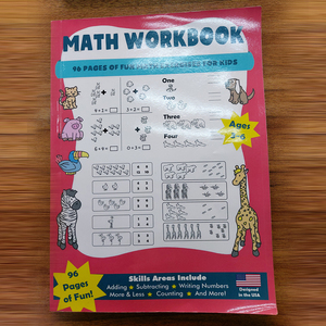 <span class=keywords><strong>Catalogue</strong></span> personnalisé en carton écologique pour l'apprentissage des mathématiques par les enfants, livrets de coloriage pour tout-petits à usage domestique - Product Image 2