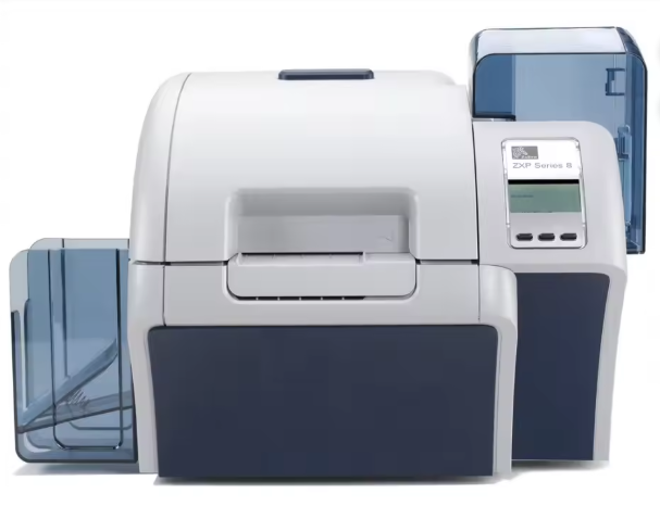 Zxp8 Plastic PVC ID Credit Card Printer Multi-Purpose Single-Sided & Double-Sided USB Interface 300dpi 2-Year Warranty