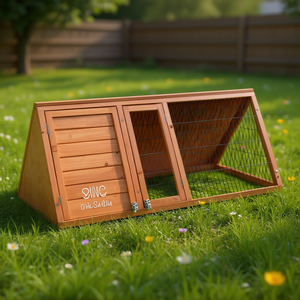 50 \ "Conejo de madera y conejillo de indias Hutch Cómoda casa para mascotas para animales pequeños - Product Image 2