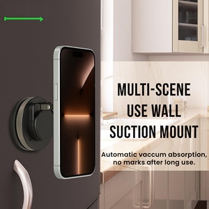 Magnetic Multi-Angle <b>Rotation</b> Car <b>Desk</b> Wall Vacuum Adsorption Suction Mobile Cell Phone Holder for Washroom Dashboard Window - Product Image 2