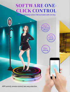 Kiosque rotatif automatique à 360 degrés, télécommande, photomaton commercial à 360 degrés, distributeur automatique, 80 cm - Product Image 3