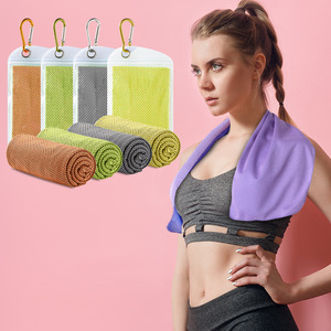 Hot Sell Gym Sweat Ice Cold Sports <b>Towels</b> and Cooling <b>Towel</b> for Sale Sport Gym Swimming Cool <b>Towels</b> logo Custom Cooling <b>Towel</b> - Product Image 1