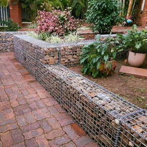 Yuking 3.0-5.0mm Galvanized Welded <b>Wire</b> <b>Mesh</b> Gabion Wall and Fence Hebei Origin - Product Image 5