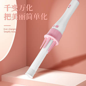 เครื่องม้วนผมอัตโนมัติ Kemei KM-1879 ขนาด 1.5 นิ้ว เซรามิก ปล่อยประจุลบ หน้าจอ LED แบบมีสาย ใช้ไฟฟ้า สำหรับใช้ในบ้าน - Product Image 4