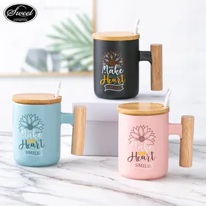 1pc Coffee Cup, Ceramic Creative Cute Hand Painted Rainbow Smile Ceramic  Mug, Lovely Breakfast Milk Tea Coffee Cup, Kitchen Office Tableware  Drinkware