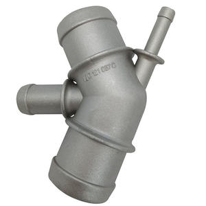 Sensor de carcasa de termostato de refrigerante de motor para Volkswagen Bora Golf Jetta, tubería de suministro de junta de tubería de agua de coche, cuatro vías 1J0121087C - Product Image 3