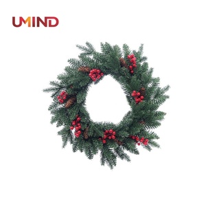 Decoraton Christmas's 22 "crown with berries and pineapples Crown Christmas - Product Image 1