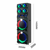 El Mejor Altavoz de Fiesta de 12 Pulgadas y 1000W, Potente Sonido para Karaoke con Micrófono, Boombox para Fiestas y Karaoke