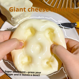 Giocattolo Gigante a Forma di Formaggio, Giocattolo Antistress Super Spesso Non Restaurabile, Giocattolo Antistress per Tutte le Età - Product Image 6