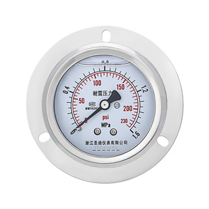 Bride anti-vibration remplie d'huile YN60ZT, fixation latérale arrière M14*1.5, montage axial sur bord, résistante aux chocs et à la pression - Product Image 1