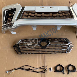 MAICTOP accessoires de voiture lifting pare-chocs avant gril kit de carrosserie pour land cruiser <span class=keywords><strong>lc</strong></span> série <span class=keywords><strong>200</strong></span> lc200 fj200 2016-<span class=keywords><strong>2021</strong></span> - Product Image 4