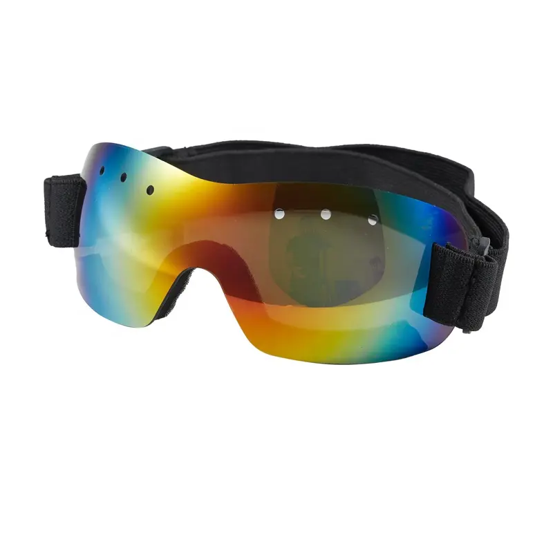 Óculos protetores anti uv para motocicleta, proteção antiarranhões para esportes de corrida de moto
