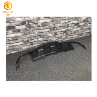 A4 S4 RS4 Allroad B8 B8.5 Travel Version Four Out Diffuseur arrière Diffuseur arrière en fibre de carbone pour Audi A4 RS4 Allroad B8 B8.5