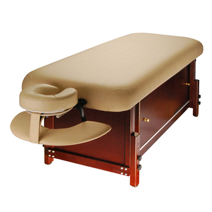 "Kaiser-Flat" Salón SPA Muebles Papelería de madera Mesa de masaje de belleza Cama facial con espacio de almacenamiento - Product Image 2