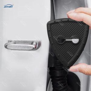 Accessoires Tesla Model 3, couvre-serrure de porte de voiture, réduction du bruit, empêche le déplacement, ne rouille <span class=keywords><strong>pas</strong></span>, protection de serrure de porte - Product Image 5