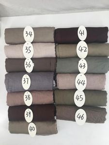 Nouvel Arrivage Écharpe 100% Modal Toutes Couleurs Personnalisation Possible Vente en Gros Écharpe en Tissu Modal - Product Image 3