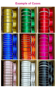 Cinta de Raso Gordon de 1.5 Pulgadas, 196 Colores en Existencia, Rosa, Rojo, Blanco, Poliéster, para Manualidades, Fiestas, Bodas, Decoración de Cajas de Regalo - Product Image 6