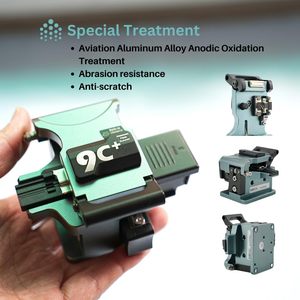 Outil de coupe de précision QIIRUN 9C+ pour fibres optiques avec lame à rotation automatique et utilisation d'une seule main - Product Image 3