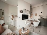 Conception d'intérieur personnalisée pour appartement hôtelier, plan d'étage 2D en CAO, visualisation 3D de l'intérieur