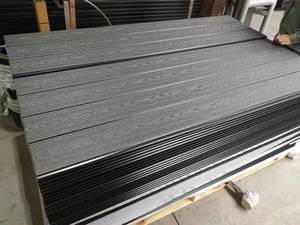 Uvioresistant pannello di recinzione giardino <span class=keywords><strong>esterno</strong></span> WPC pannello di parete legno plastica composito binario recinzione recinzione esterna scherma esterna - Product Image 2